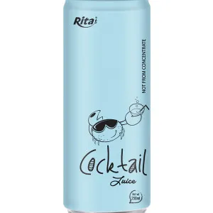 250ml aluminum can Cocktail Juice