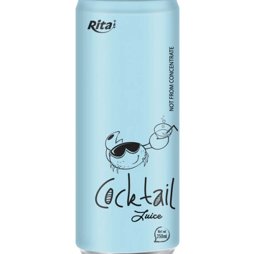 250ml aluminum can Cocktail Juice