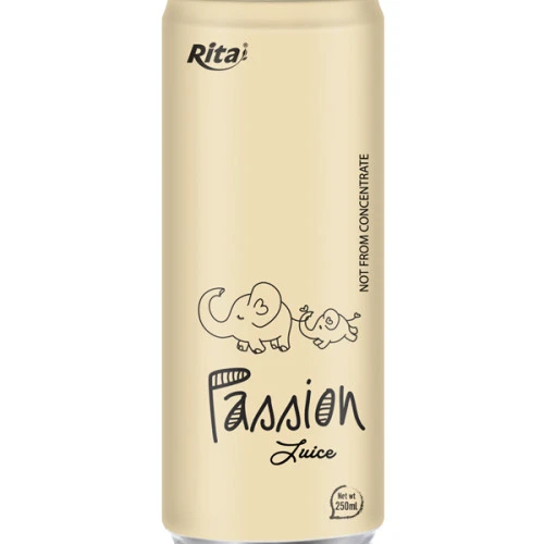 250ml aluminum can Passion Juice