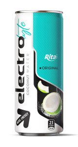 250ml cans more energy  Electrolyte Coconut water original