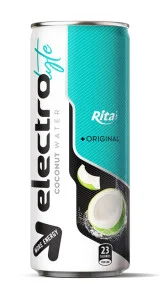 250ml cans more energy  Electrolyte Coconut water original