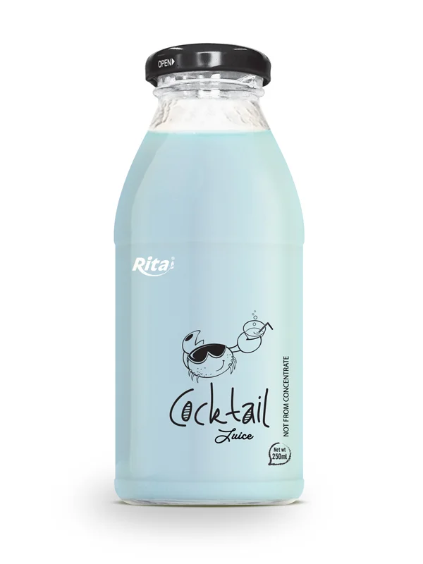 250ml glass bottle Cocktail Juice