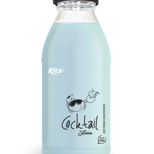 250ml glass bottle Cocktail Juice
