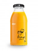 250ml glass bottle  Orange Juice