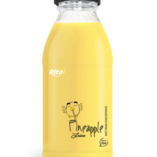 250ml glass bottle Pineapple Juice