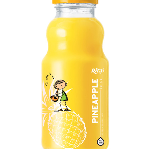 250ml glass bottle pineapple juice