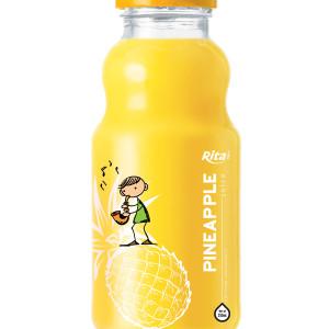 250ml glass bottle pineapple juice