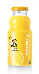 250ml glass bottle pineapple juice