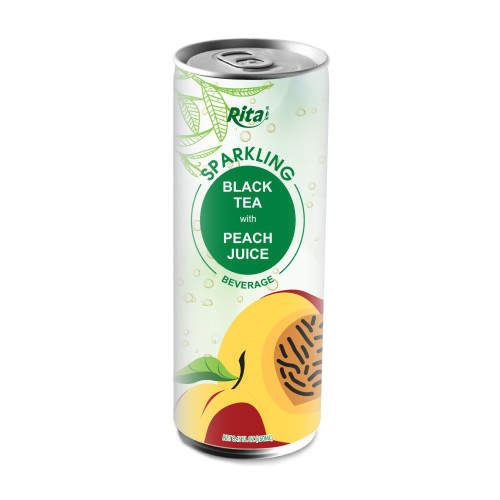 250ml sparkling blackteawithpeachjuice