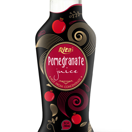 280ml Glass Bottle Pomegranate Juice