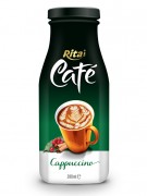 280ml Glass bottle Cappuccino Coffee