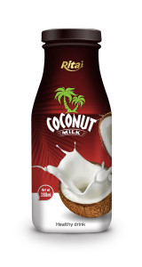 280ml Glass bottle Coconut Milk