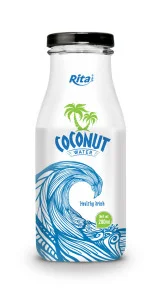 280ml Glass bottle Coconut Water