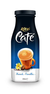 280ml Glass bottle French Vanilla Coffee