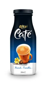280ml Glass bottle French Vanilla Coffee