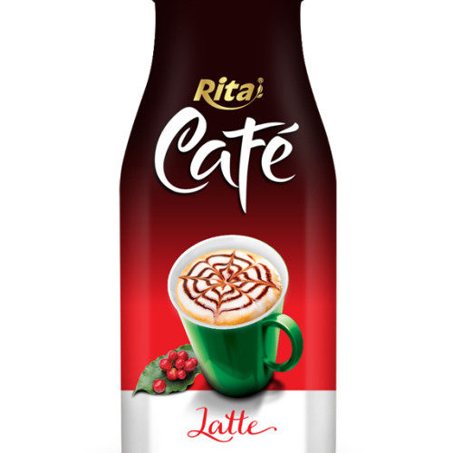 280ml Glass bottle Latte Coffee