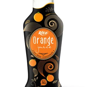 280ml Glass bottle Orange Juice