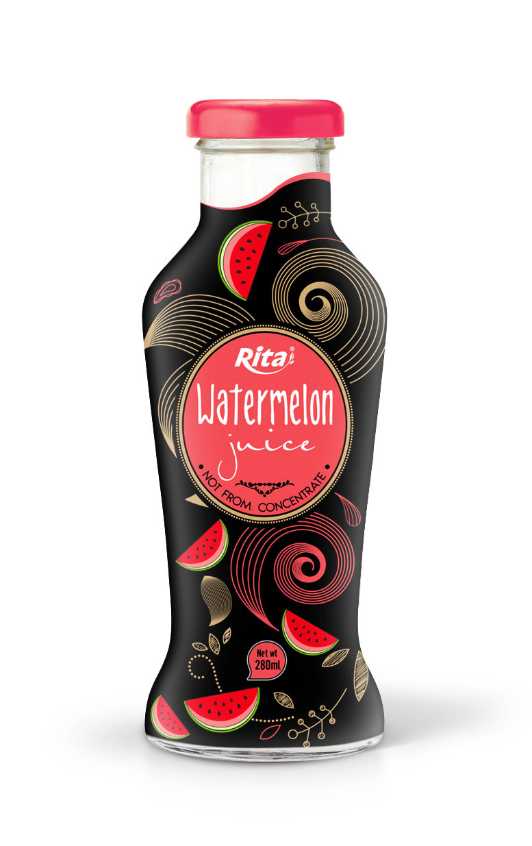 280ml Glass bottle Watermelon Juice
