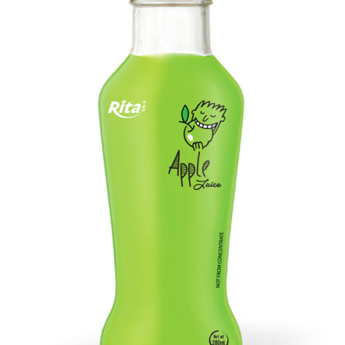280ml glass bottle Apple Juice