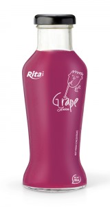 280ml glass bottle Grape Juice