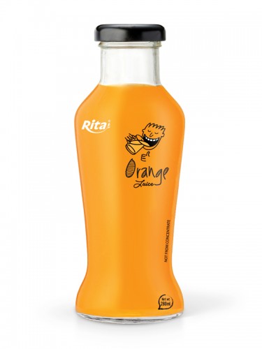 glass bottle Orange Juice private label manufacturers RITA Beverage