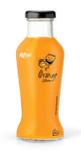 280ml glass bottle Orange Juice