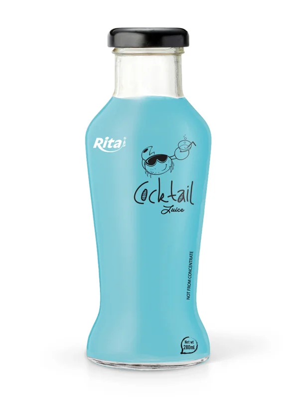 280ml glass bottle  Cocktail Juice