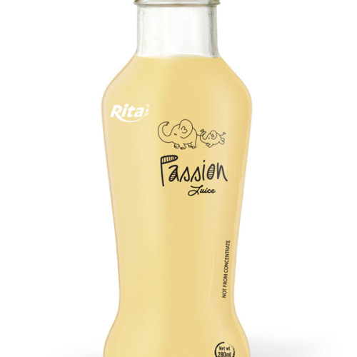 280ml glass bottle Passion Juice