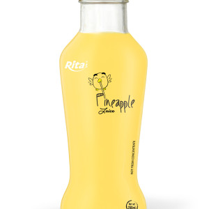280ml glass bottle  Pineapple Juice