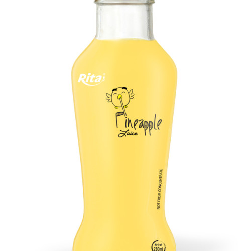 280ml glass bottle Pineapple Juice
