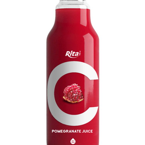 280ml glass bottle pomegranate juice