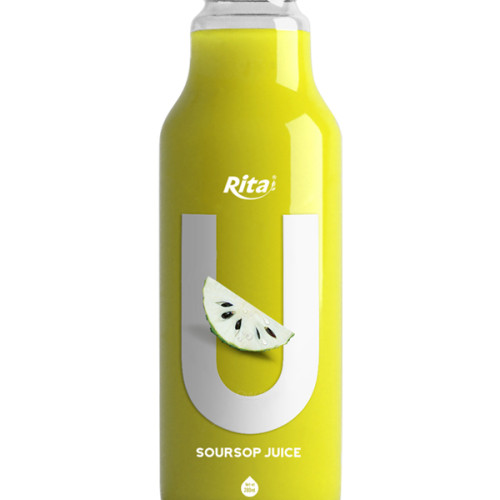 280ml glass bottle soursop juice