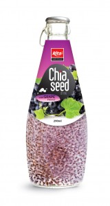 290ml Chia Seed drinks with Grape Flavour
