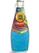 290ml basil seed drink with mix fruit