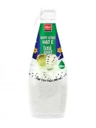 290ml glass bottle basil seed soursop juice