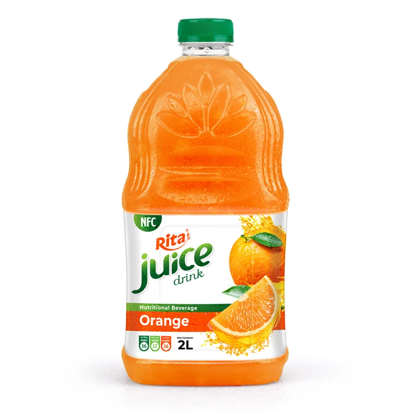 2L PET bottle Nutritional beverage RITA orange juice drink