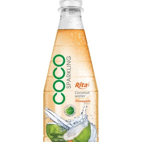 300ml pet Bottle Pineapple flavor Sparking Coconut water