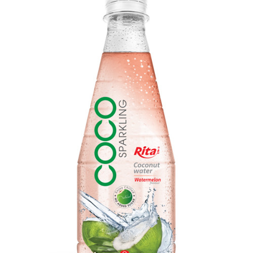 300ml pet Bottle Watermelon flavor Sparking Coconut water