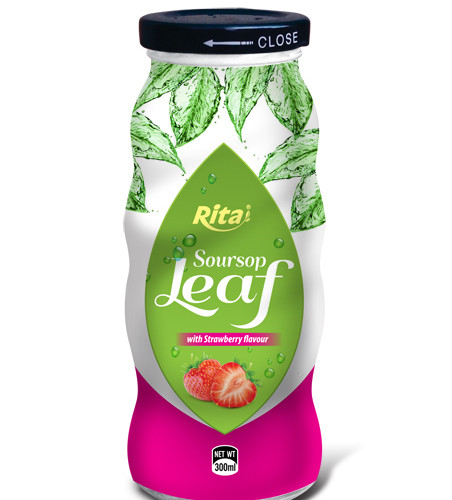 300ml soursop leaf with strawberry flavour