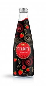 310ml Glass bottle Strawberry Juice