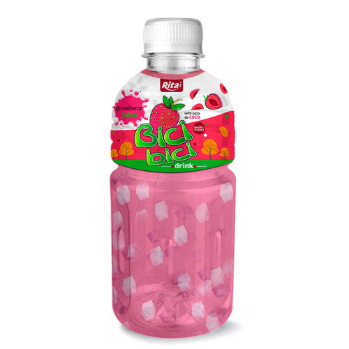 310ml Pet Bottle Strawberry juice bici bici 1
