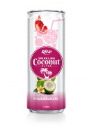 320m Alu Can Pomegrante Flavour Sparkling Coconut Water