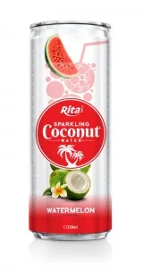 320ml Alu Can Watermelon Flavour Sparkling Coconut Water