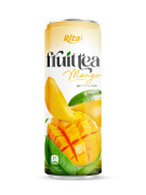 Hot Product 2024 Mango Tea Drink 320ml Sleek Can 