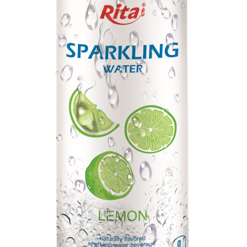 320ml Slim Can Lemon Flavored Sparkling Water