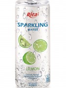 320ml Slim Can Lemon Flavored Sparkling Water