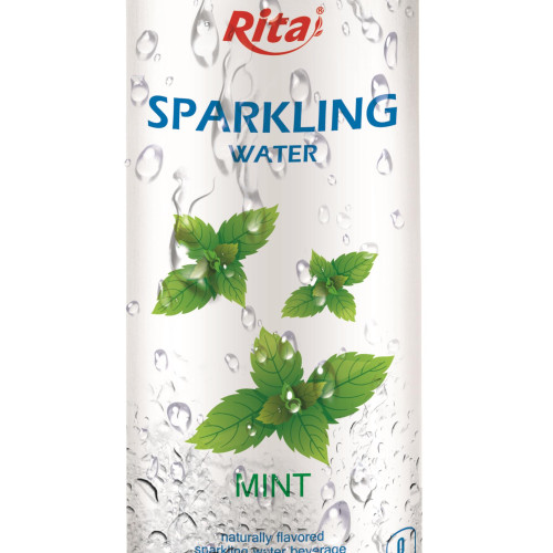 320ml Slim Can Mint Flavored Sparkling Water