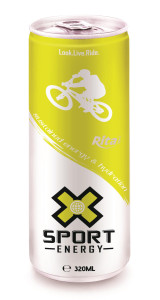 320ml Slim Can Sport Energy Drink 3