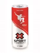 320ml Slim Can Sport Energy Drink red