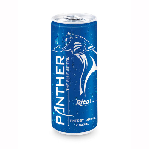 320ml Slim Can The Blue Edition Energy Drink blue